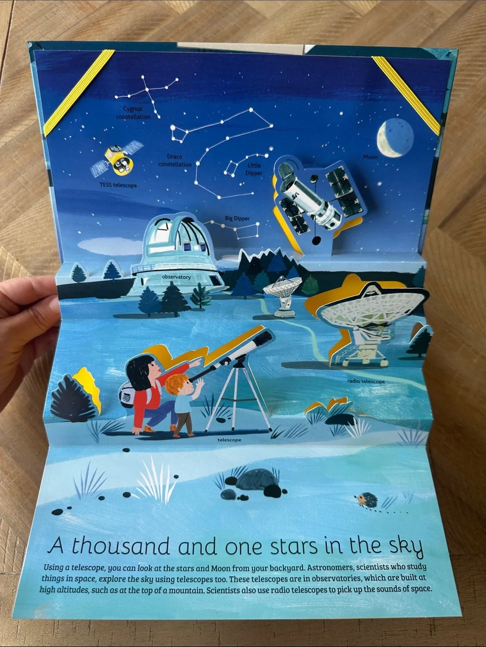 Children’s Space Pop-Up Book - 10 big pop ups